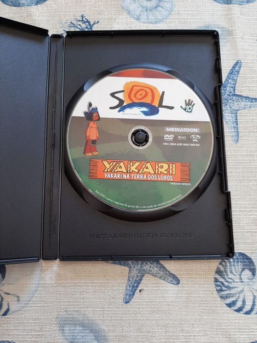 Filme DVD Yakari na terra dos lobos
