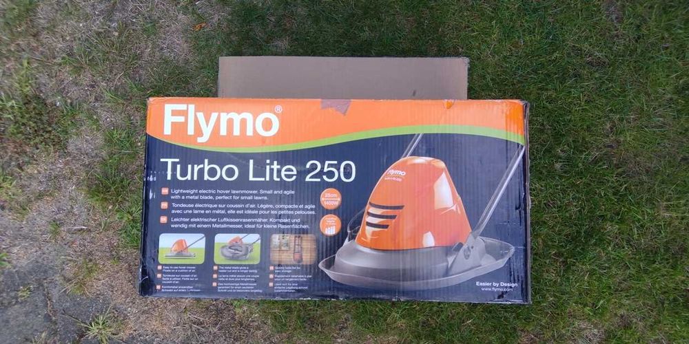 Kosiarka FLYMO Turbo Lite 250 1400 W poduszkowiec NOWA