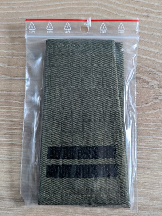 Pagony kapral Steaż Graniczna, służbowe, oliwkowe, para