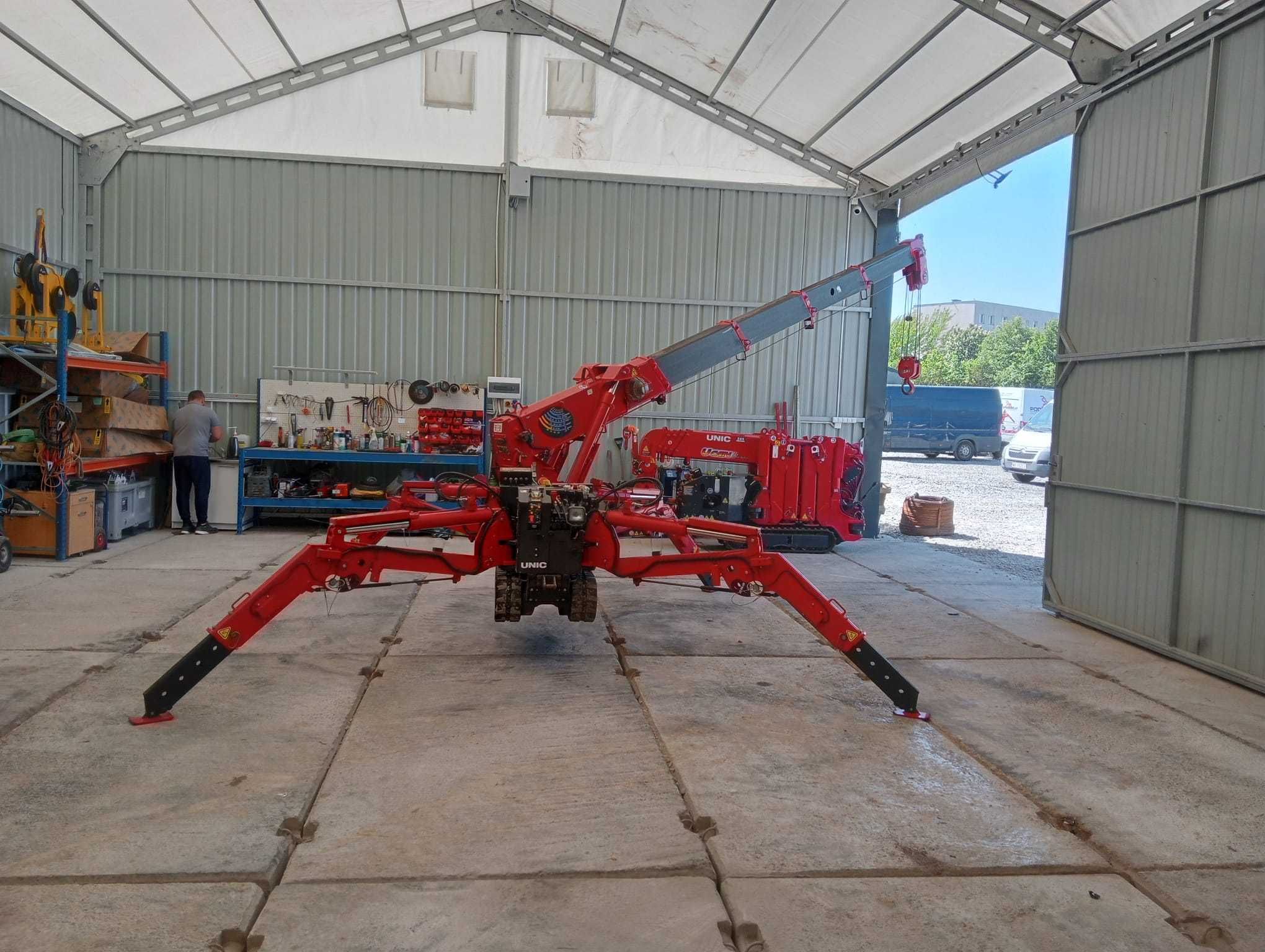 UNIC URW 245 Z 2017 ROKU mini żuraw  unic  maeda bg lift jekko