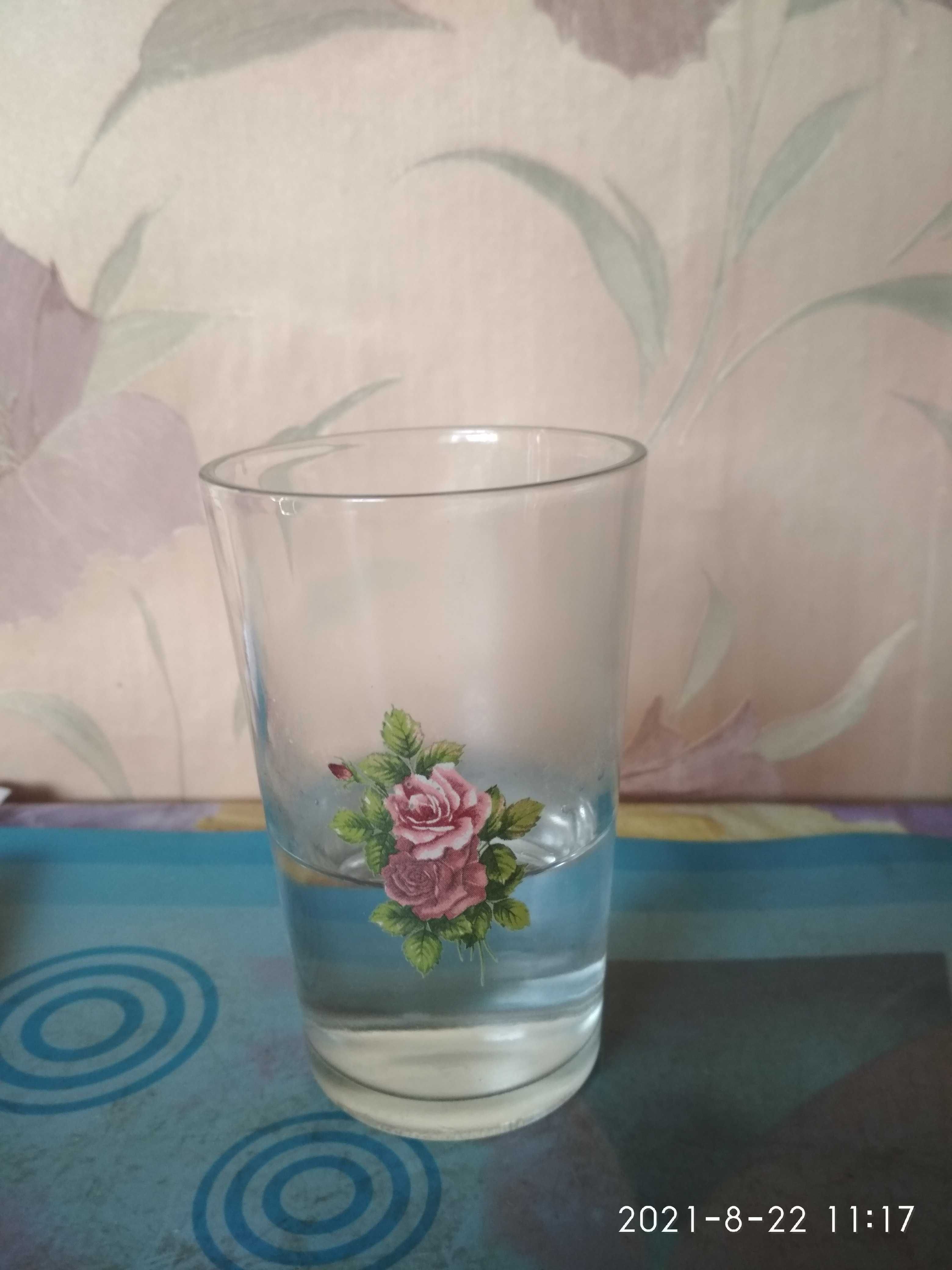 Стаканы стеклянные, набор 6шт
