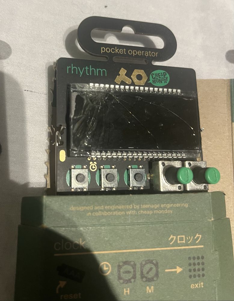 Teenage Engineering PO-33 + PO-12