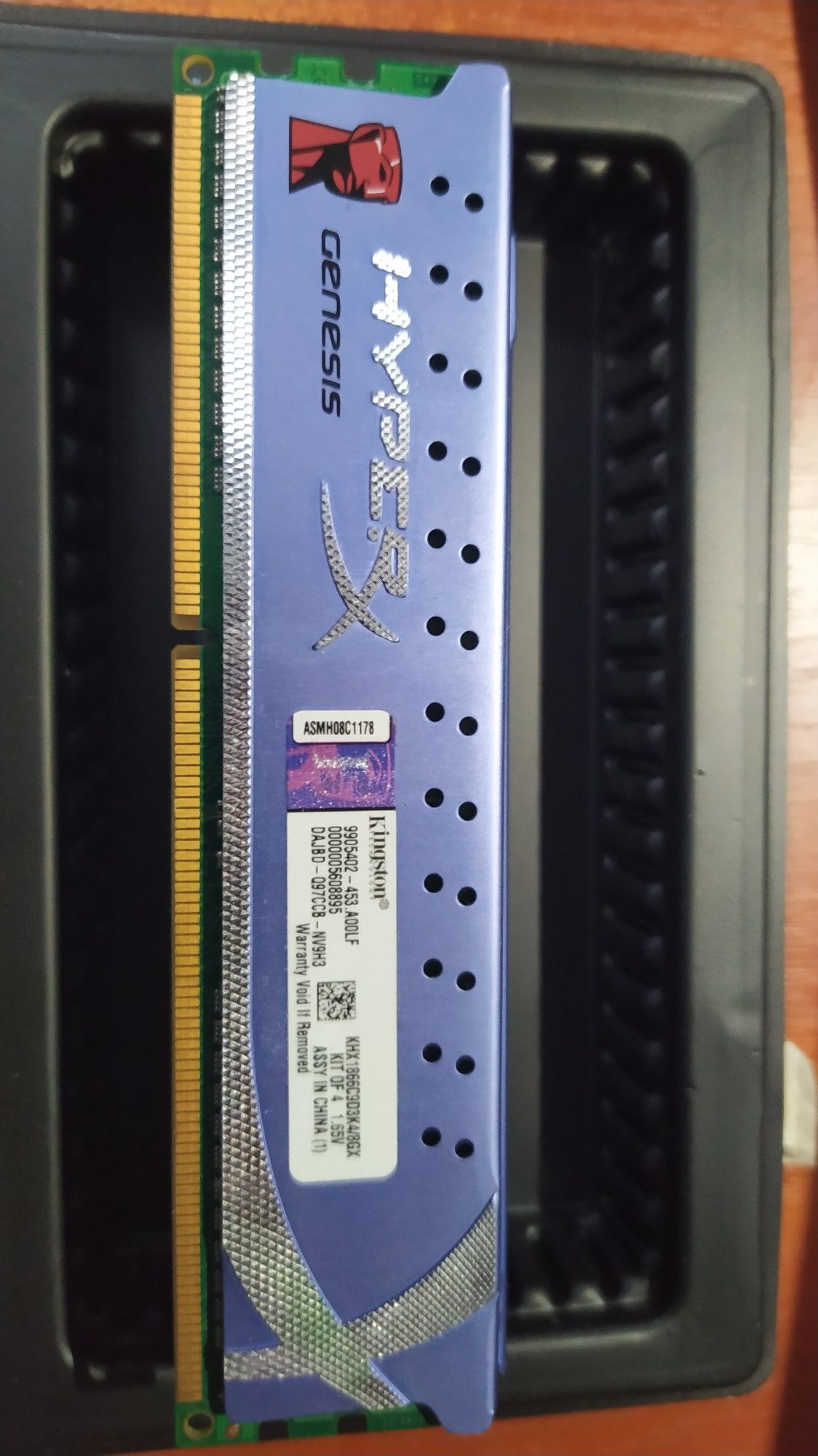Оперативная память Kingston DDR3-1866 8192MB HyperX Genesis 4x2048MB