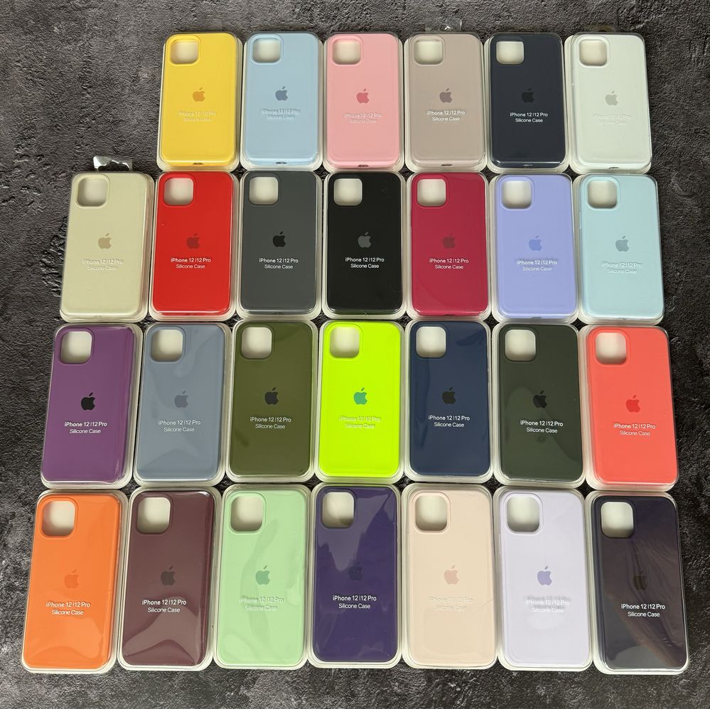 Чехол для iphone 12, 12 pro silicone case