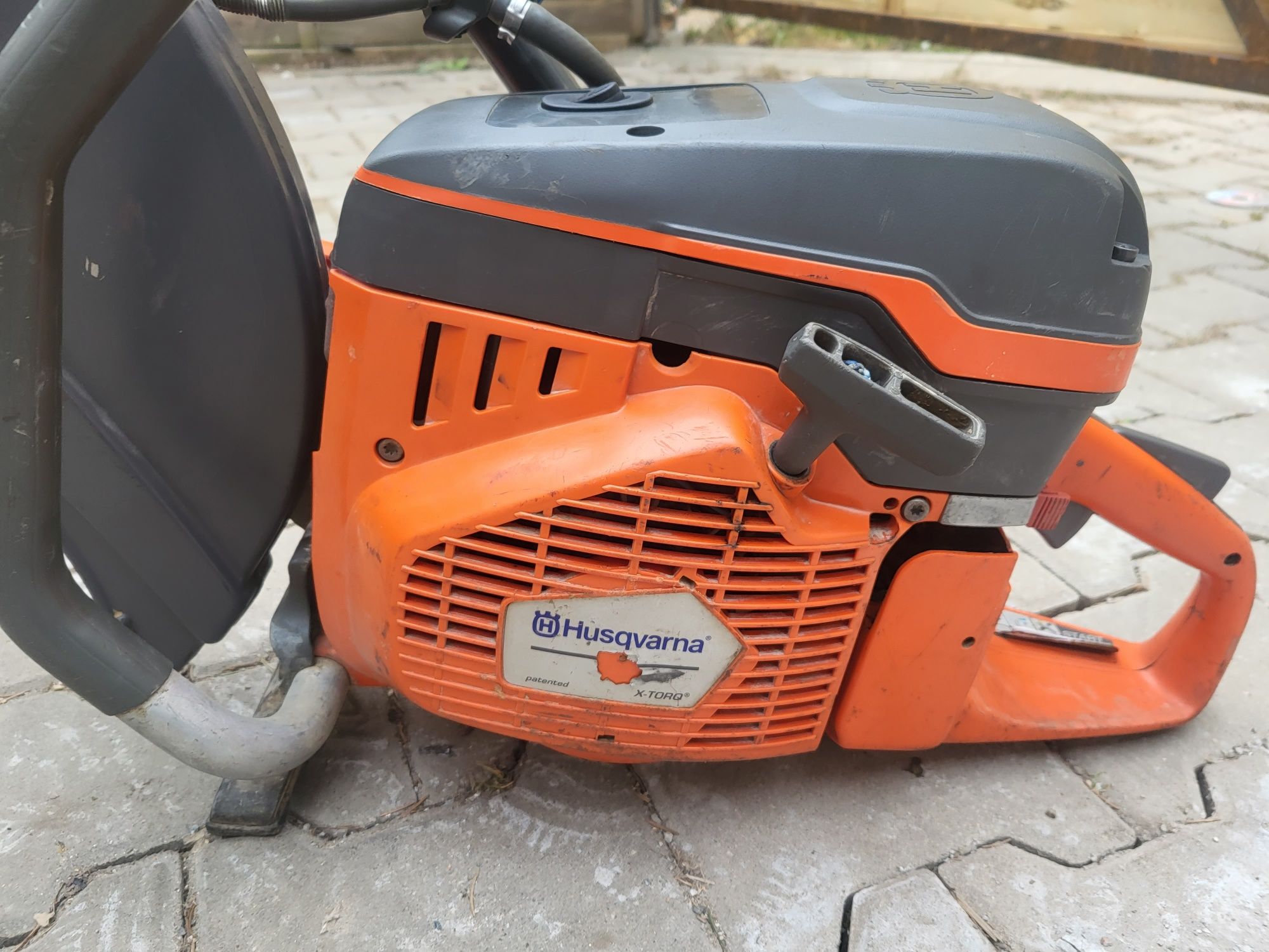 Piła spalinowa pilarka przecinarka do betonu metalu husqvarna k970