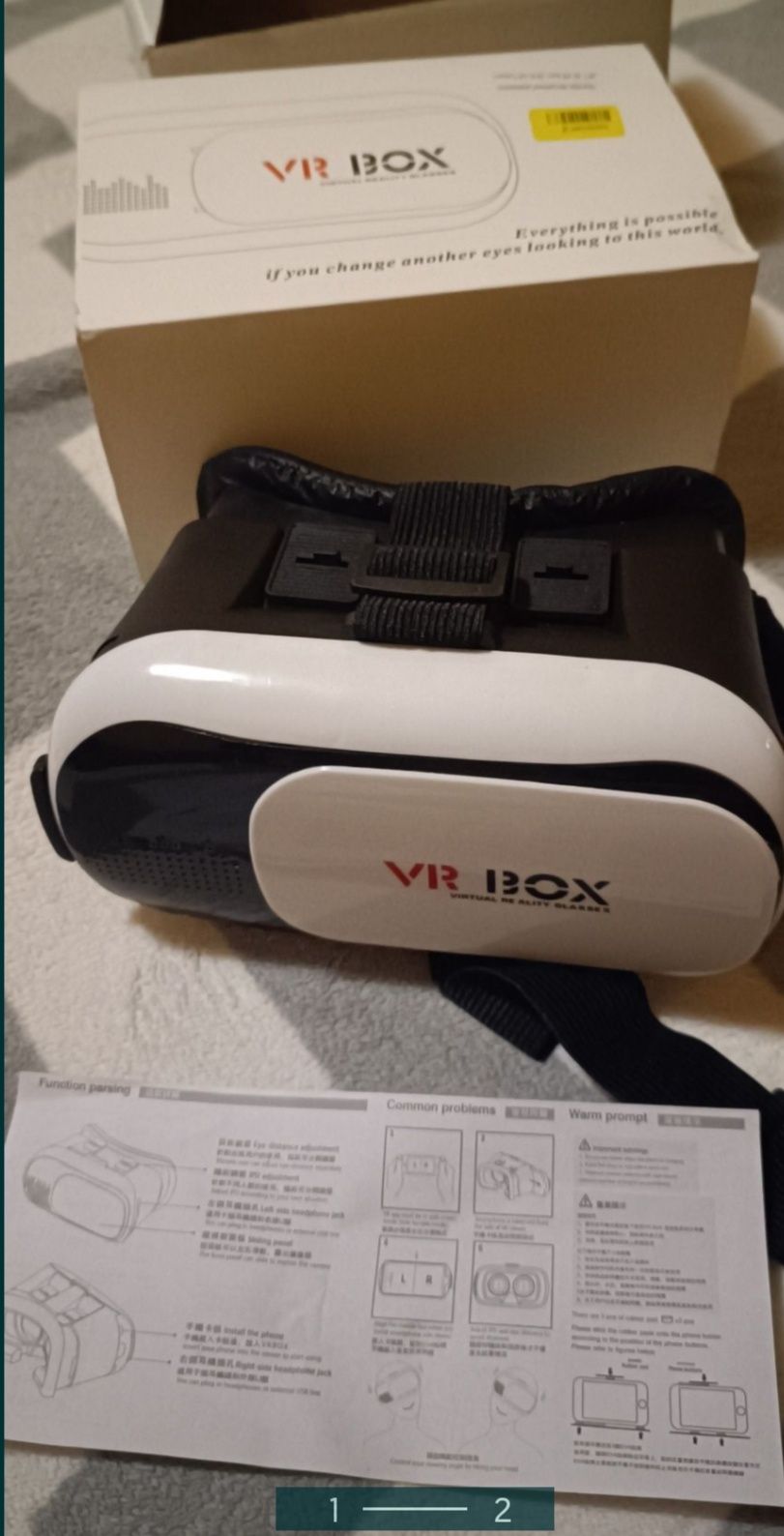 VR Box 3D Glasses с двумя пультами 

Описание
3D очки виртуальной реал