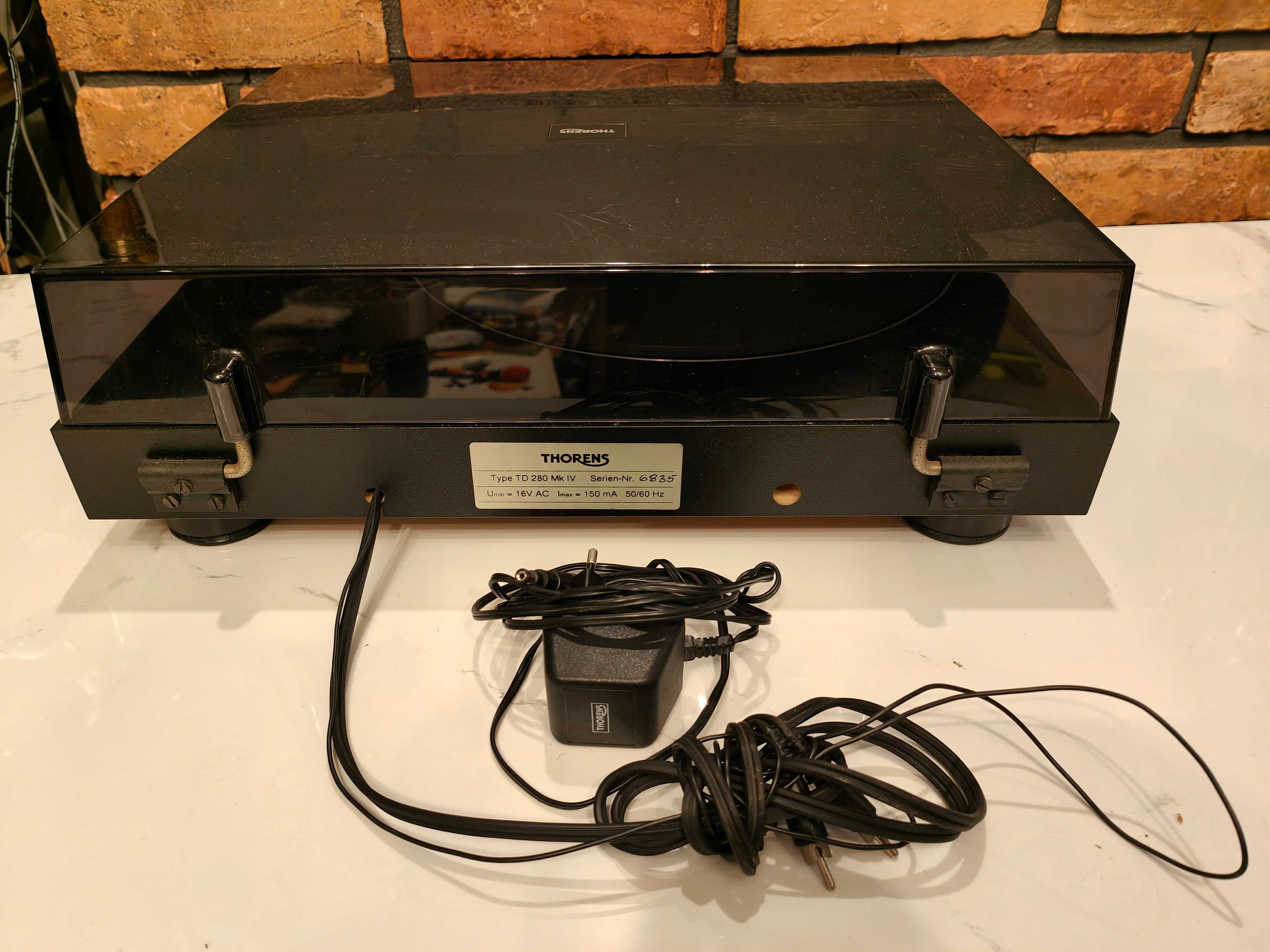 THORENS TD 280 mk IV ! Stanton ! oryginalny zasilacz