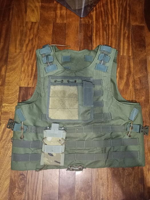 Colete + Mochila Airsoft