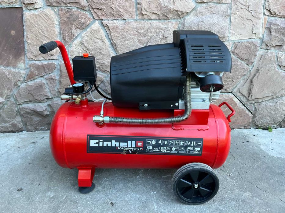 Компрессор Einhell TC-AC 420/50/10 V, 2200Вт, 50л, 420л/хв  бу
