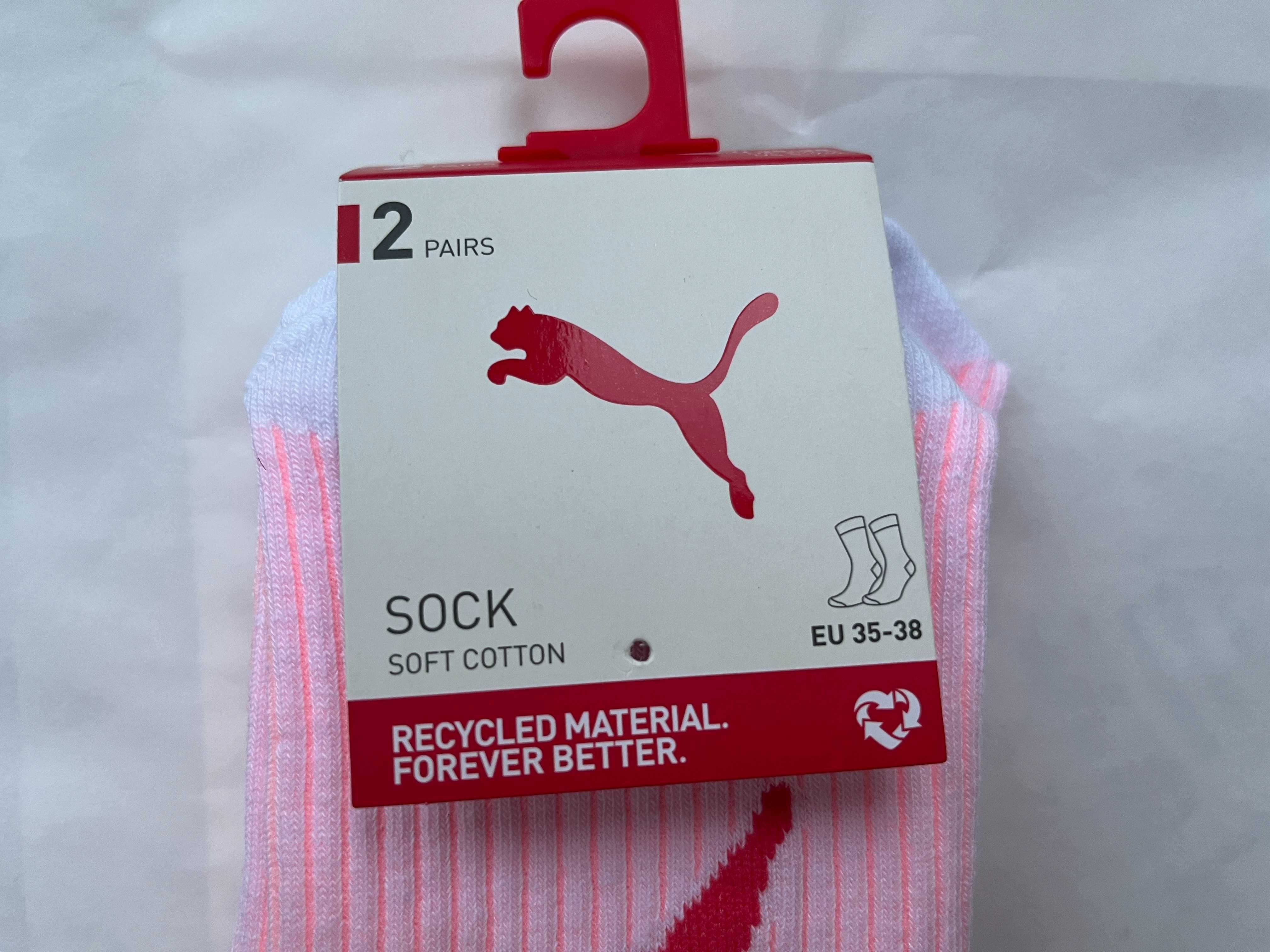 Набір жіночих шкарпеток Puma Women Cat Logo Rib Sock