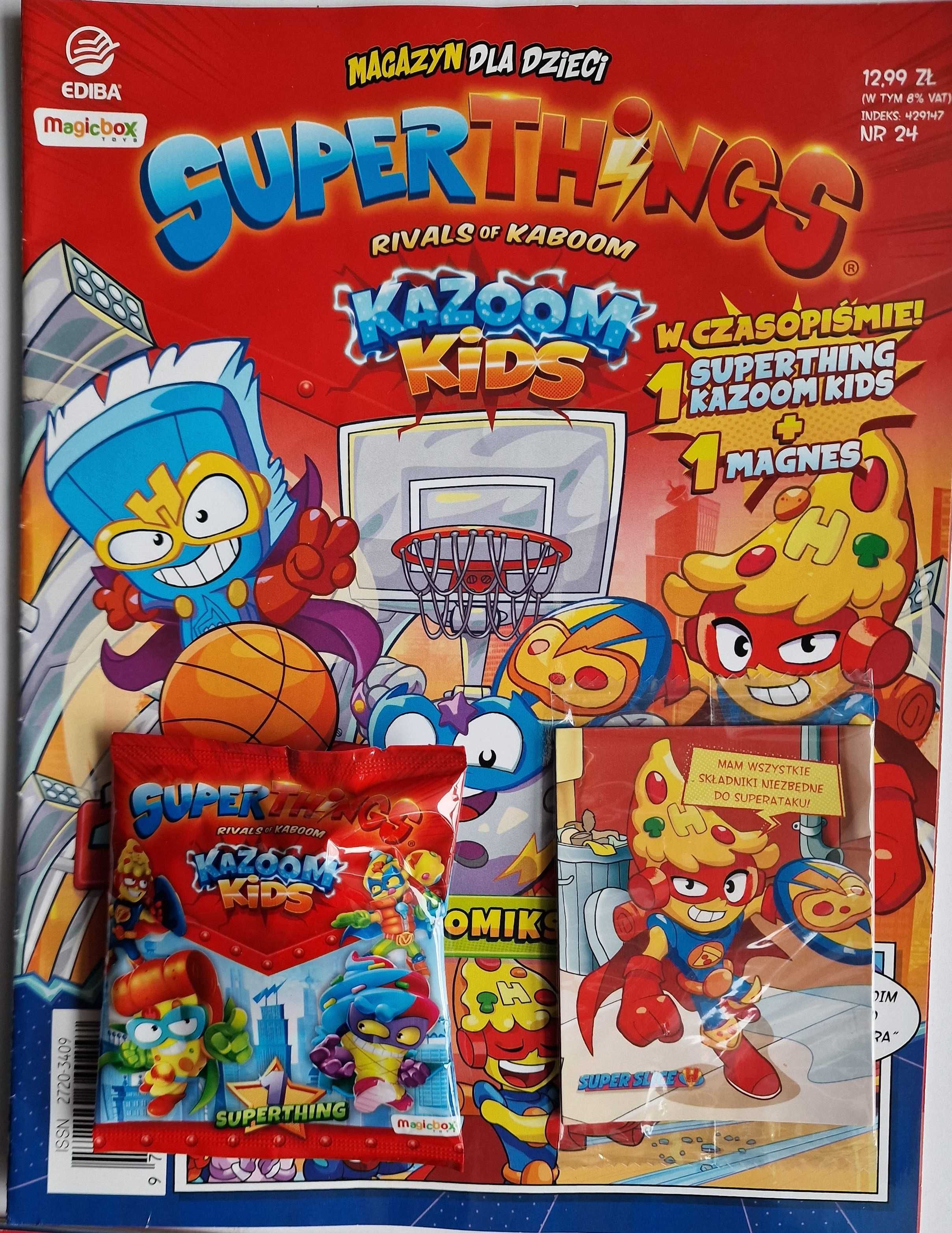 UNIKAT RARE pojazd ZŁOTY SUPER SLIDERS Super Things 8 Kazoom Kids