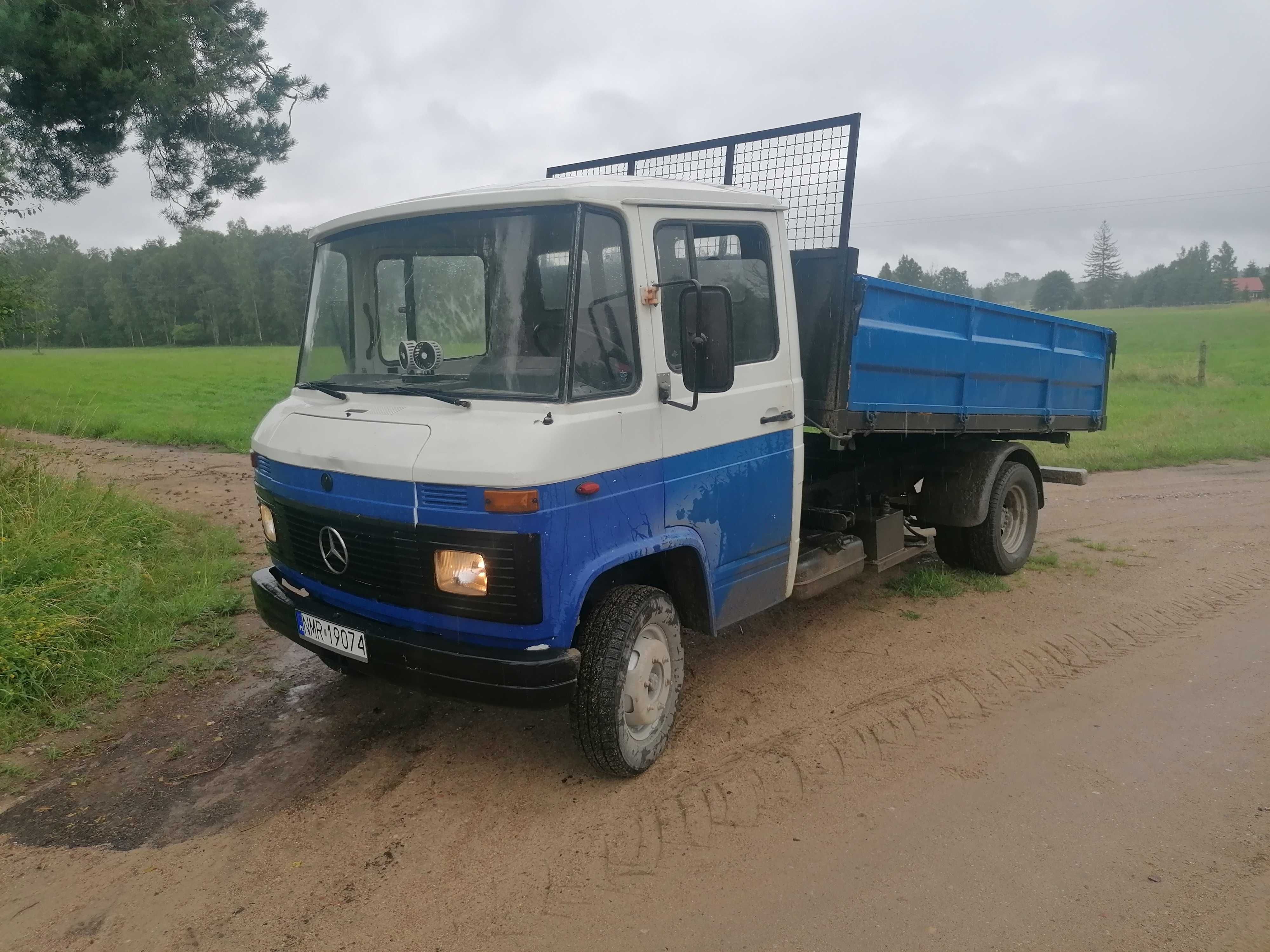 Mercedes 407d wywrotka 3str.