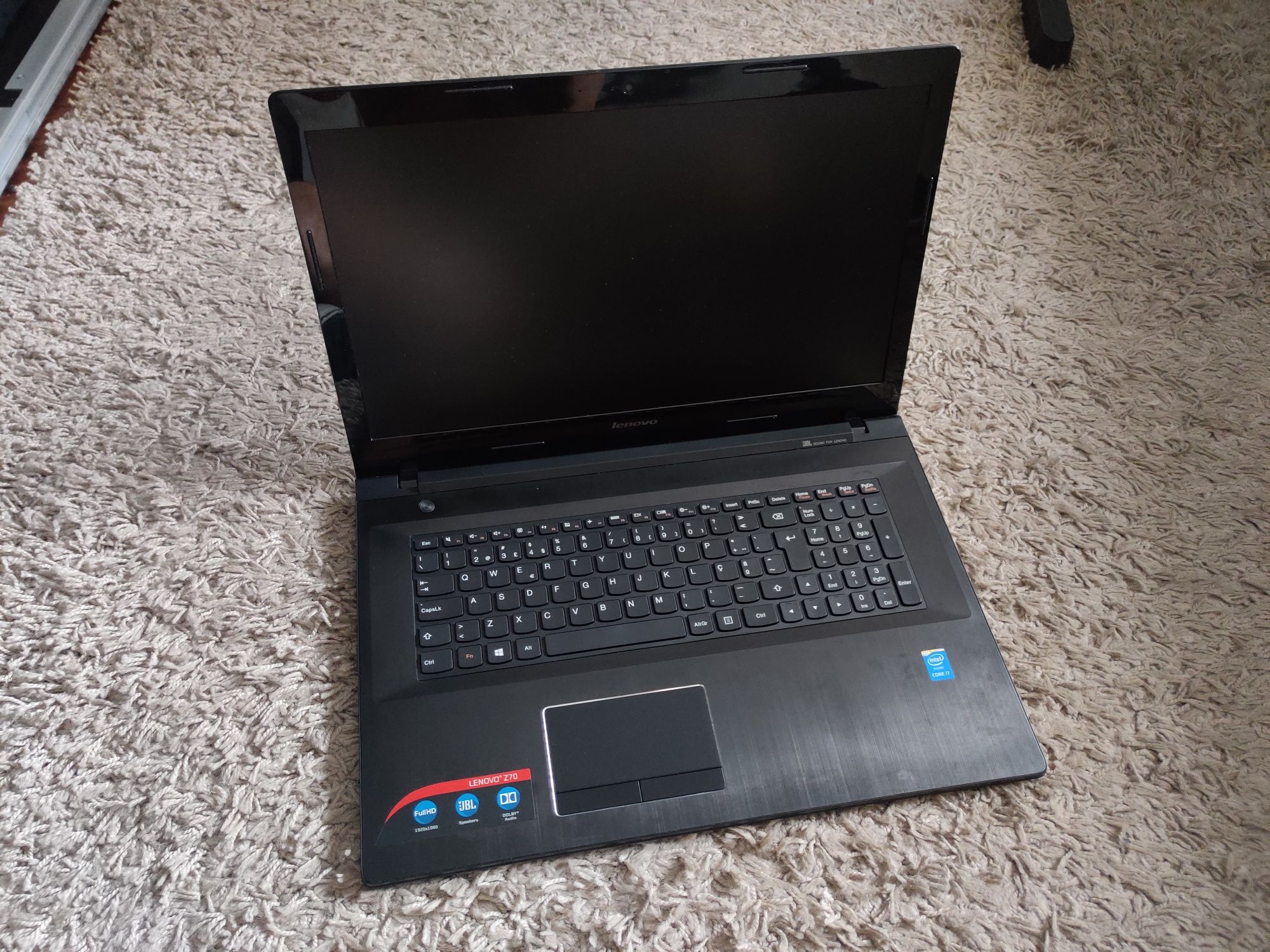 Lenovo Z70-80 i7 Avariado