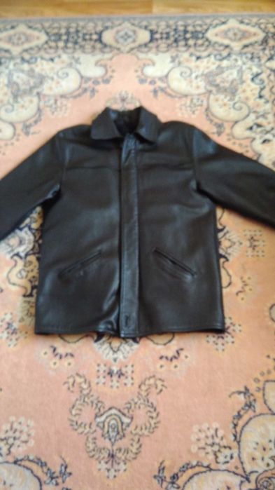 Kurtka skórzana z ocieplaczem