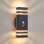 CELAVY Lampa zewnętrzna LED z czujnikiem ruchu