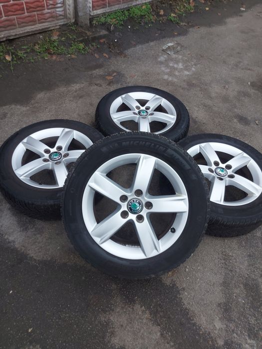 Диски 5:112 R16 Skoda Octavia шкода октавия Volkswagen, audi
