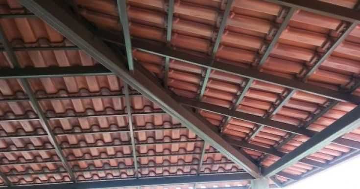 Renovação de Estrutura Metálica para Telhado