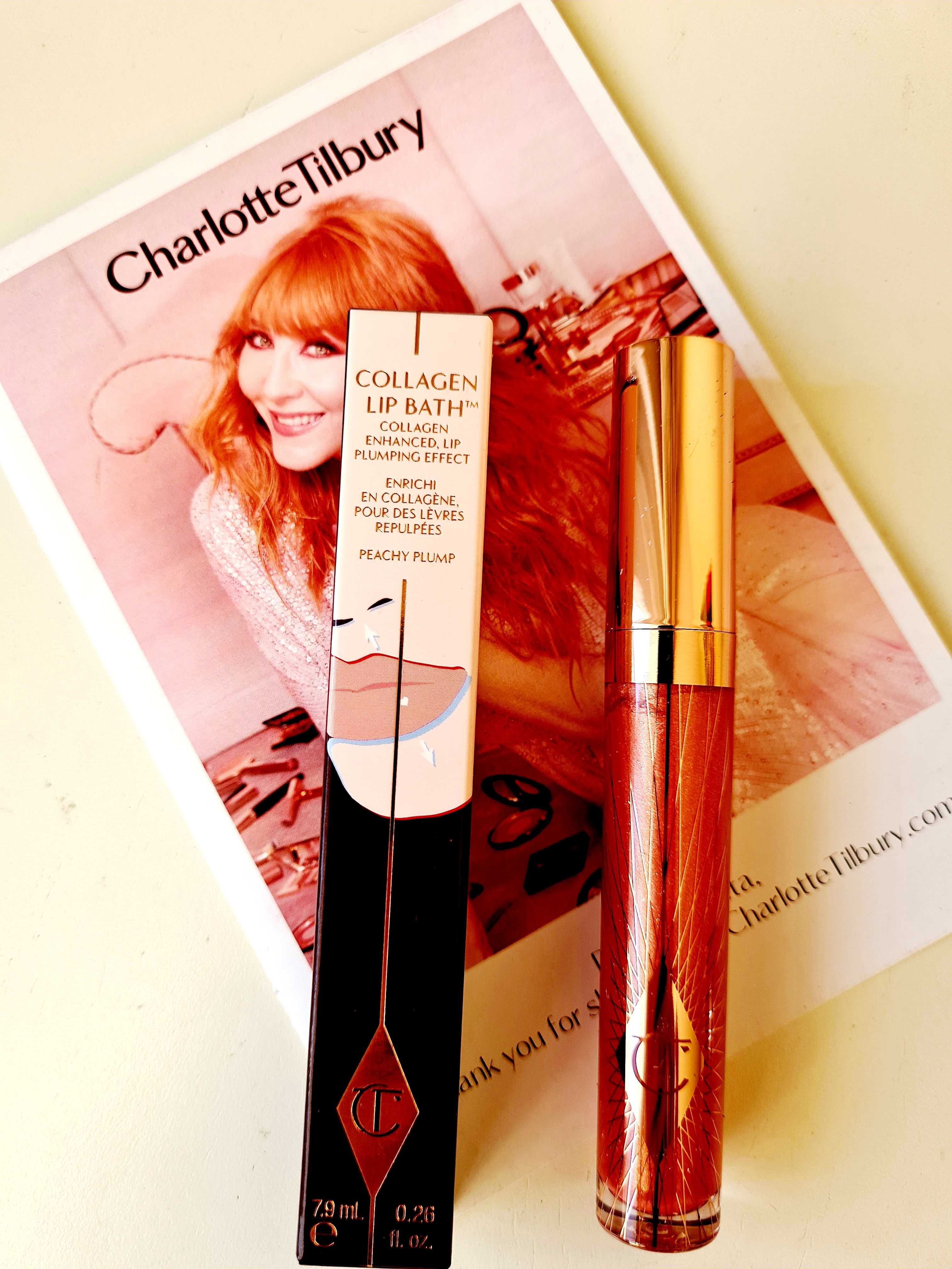 Charlotte Tilbury Collagen Lip Bath-błyszczyk powiększający usta!