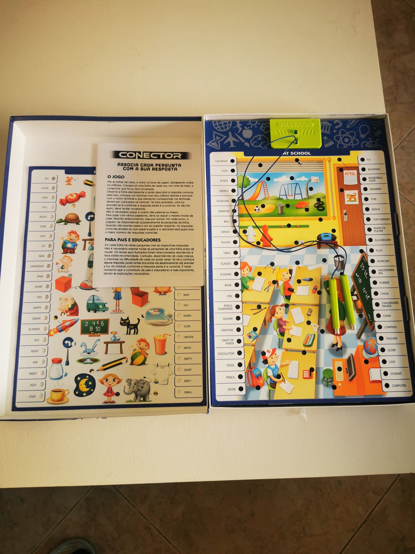 Jogo Conector Aprendo Inglês Educa