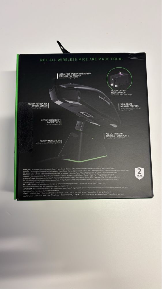 Rato RAZER viper ultimate (como novo)