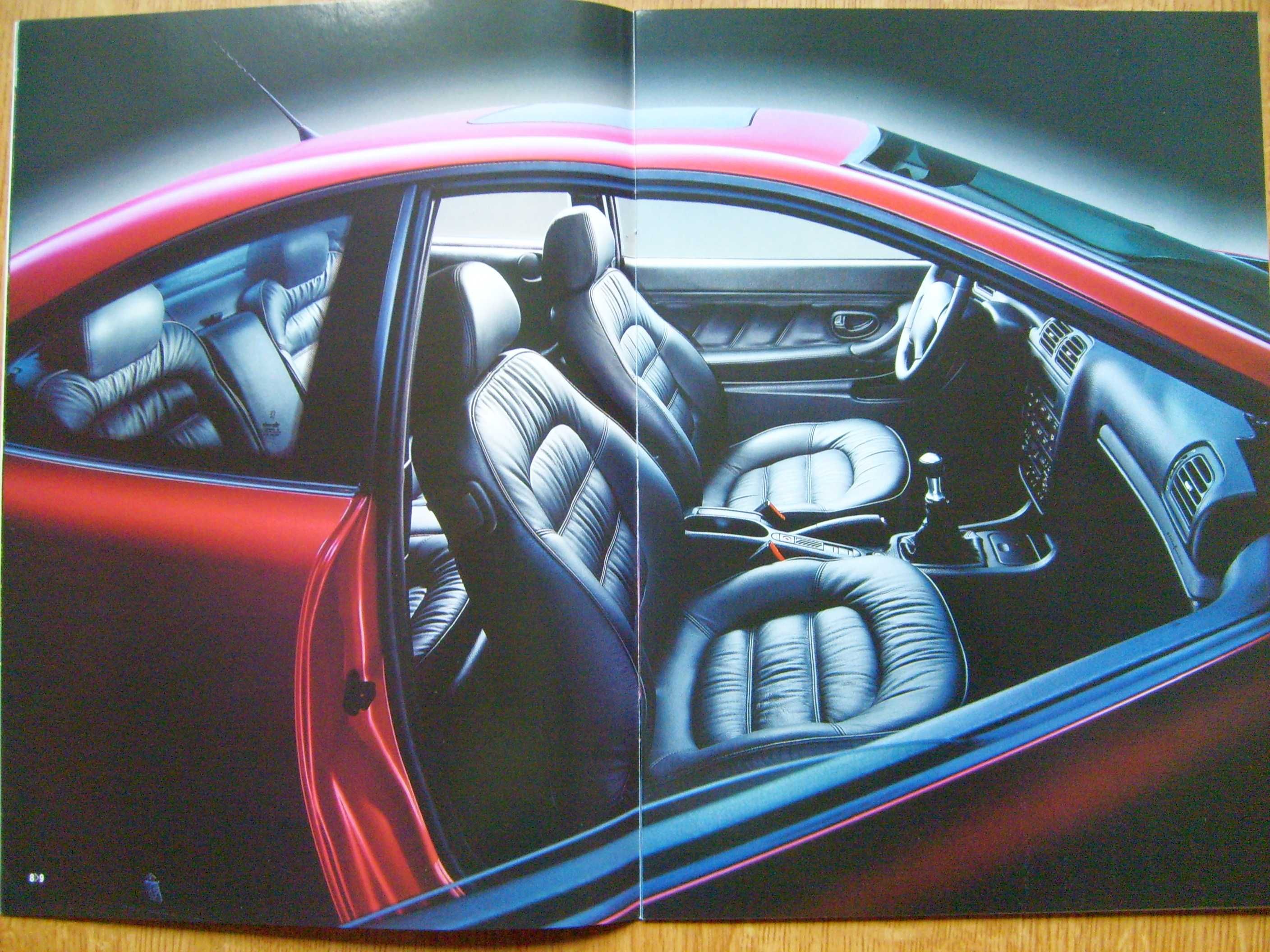 Peugeot 406 Coupe Pininfarina 2001 * prospekt 32 strony, stan BDB