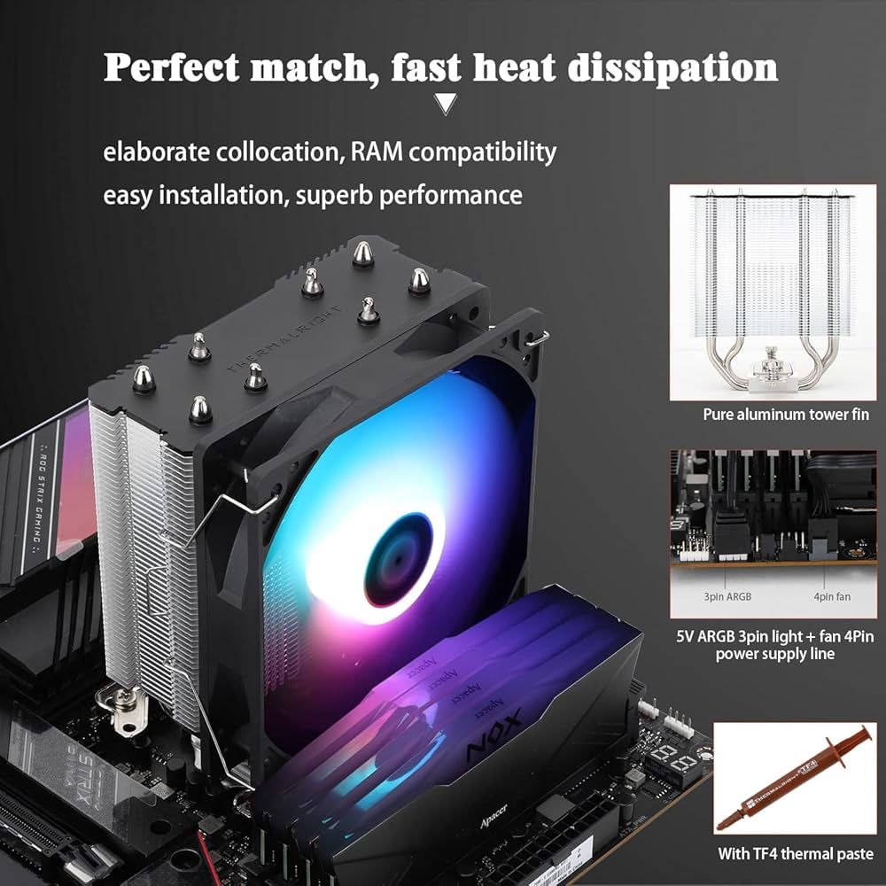 Процесорний кулер Thermalright AX120 SE ARGB