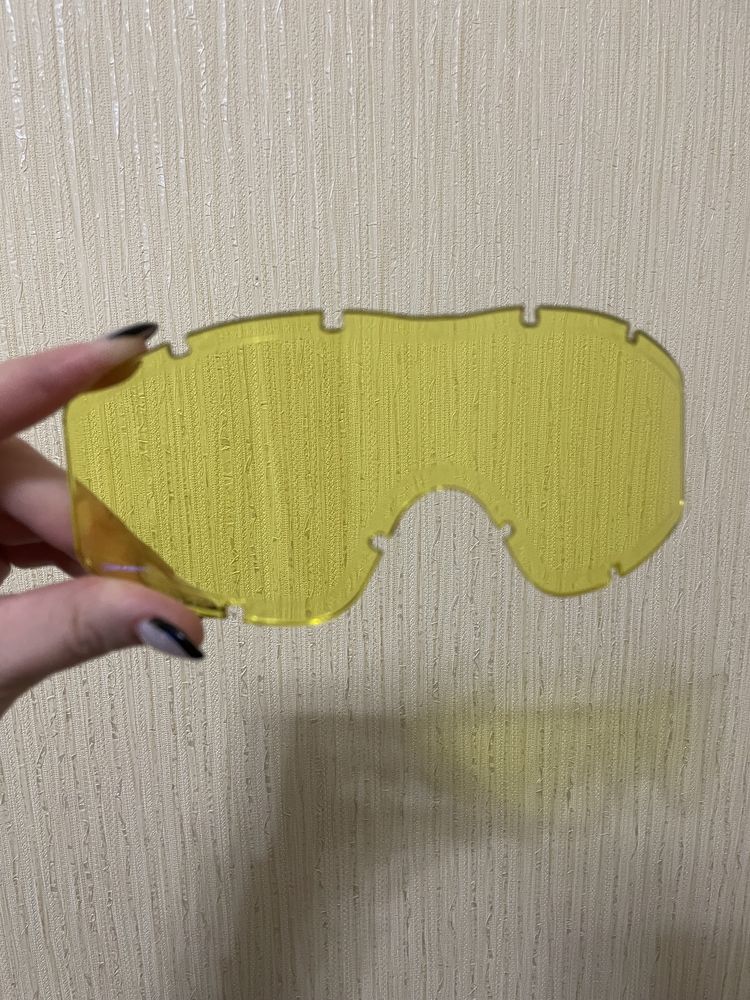 Захисні, тактичні окуляри чорного кольору зі змінними лінзами