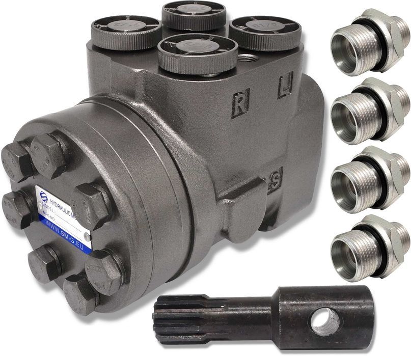 ORBITROL OSPC 160 ON Wałek 80 4x Nypel Bizon Ursus [8852]