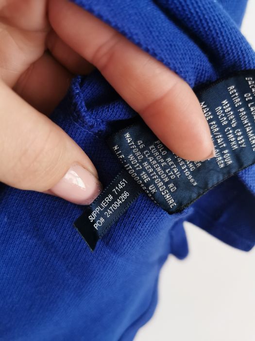 Ralph Lauren polo t-shirt koszulka krótki rękaw sportowa logowana M
