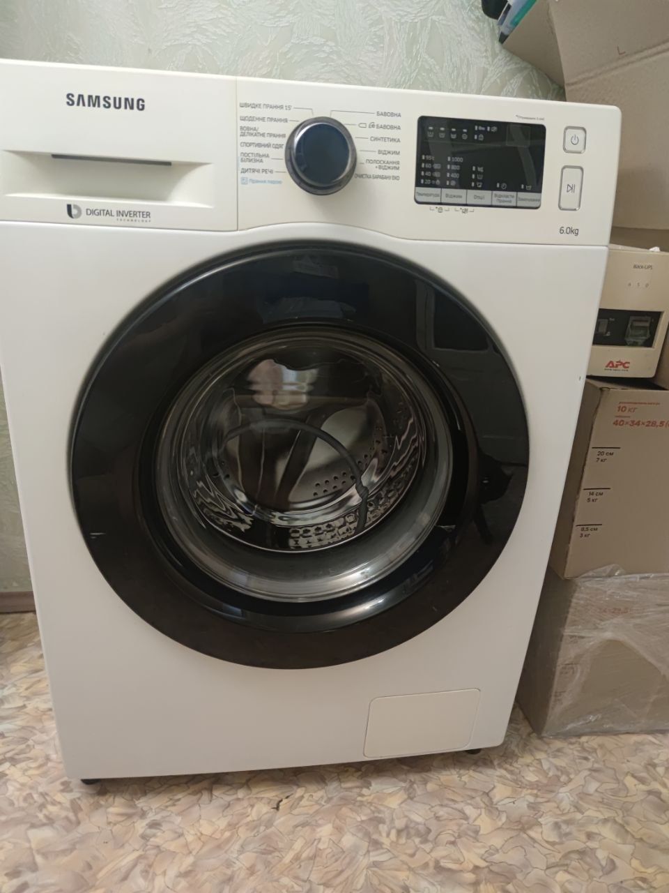 Пральна машина Samsung WW60J30G03WDUA б/в