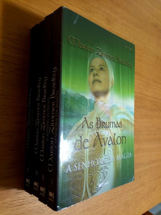 Pack "As Brumas de Avalon" (Marion Zimmer Bradley) - 04 Volumes