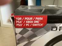 Volante e pedais que da para jogar na ps4/ ps3/pc /switch/xbox one