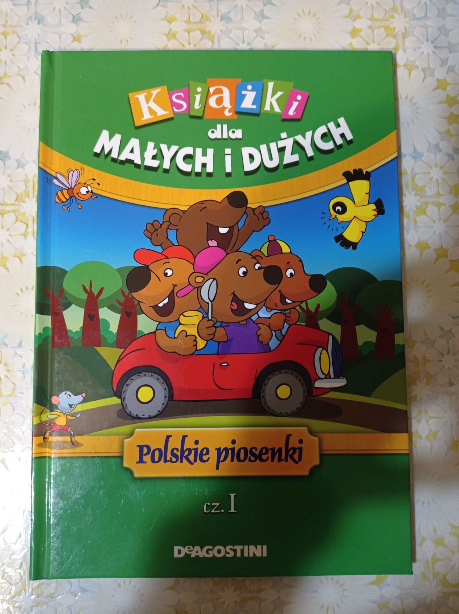 Książka polskie piosenki cz 1 Deagostini