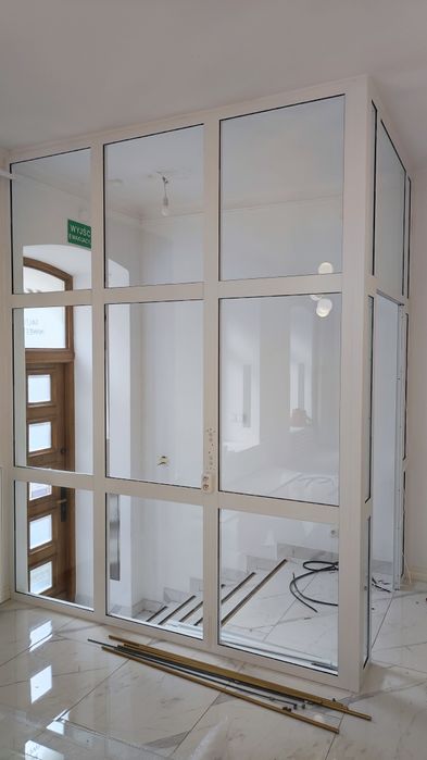 Ścianka wewnętrzna aluminiowa
