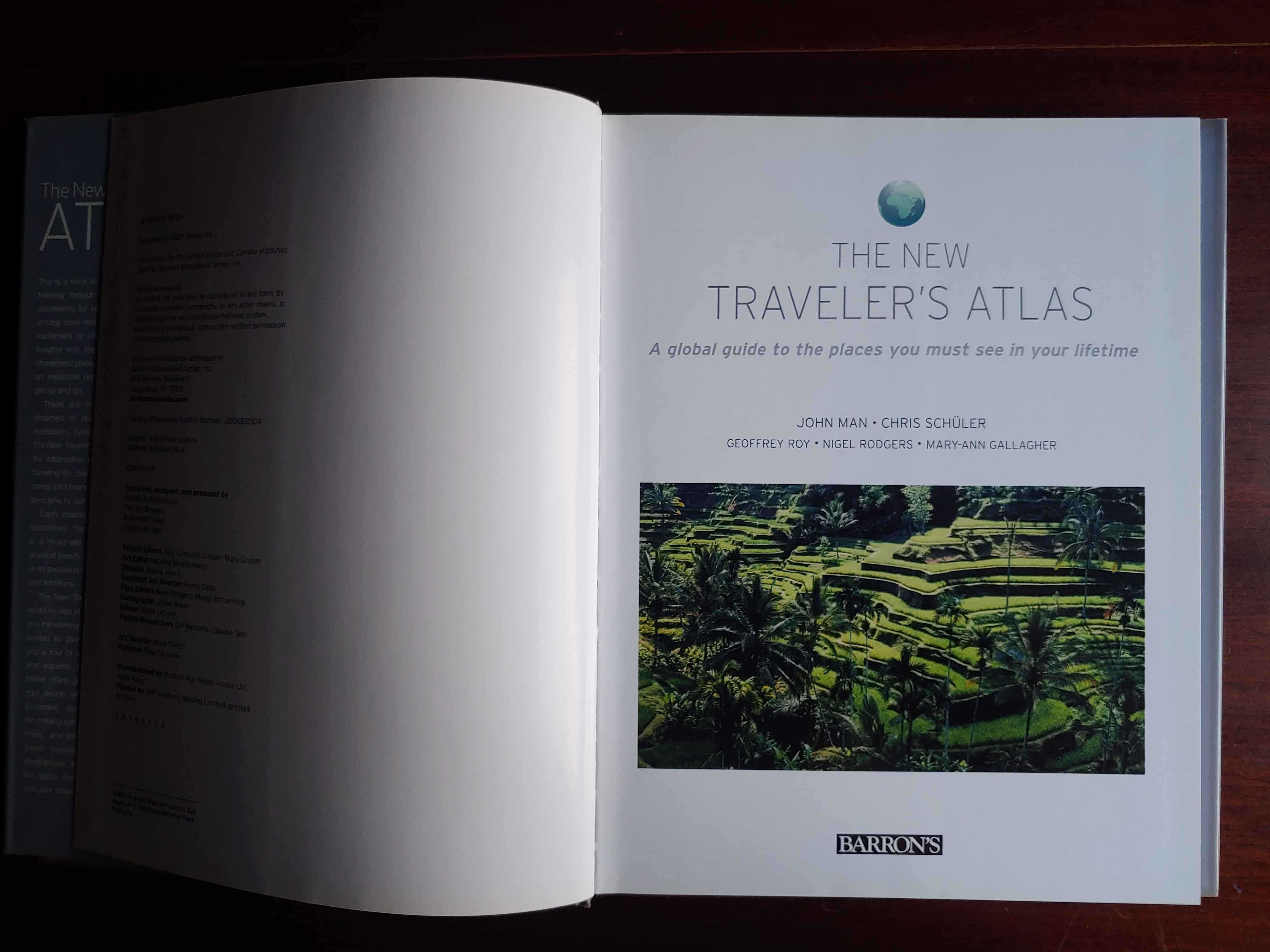 The New Traveler's ATLAS - A global guide to the places you must see