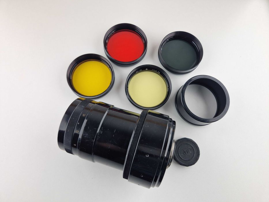 WYPRZEDAŻ Obiektyw MTO 8/500 obiektyw lustrzany 500mm f/8 - mocow m42