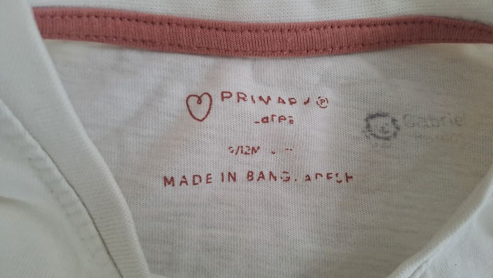 Lote t-shirts + Casaco 9-12 meses