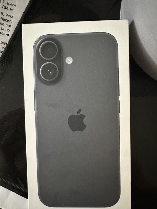 Iphone 17, black 256gb, новий запакований