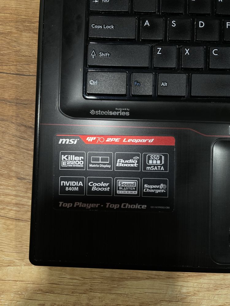 MSI GP 70 2PE Leopard