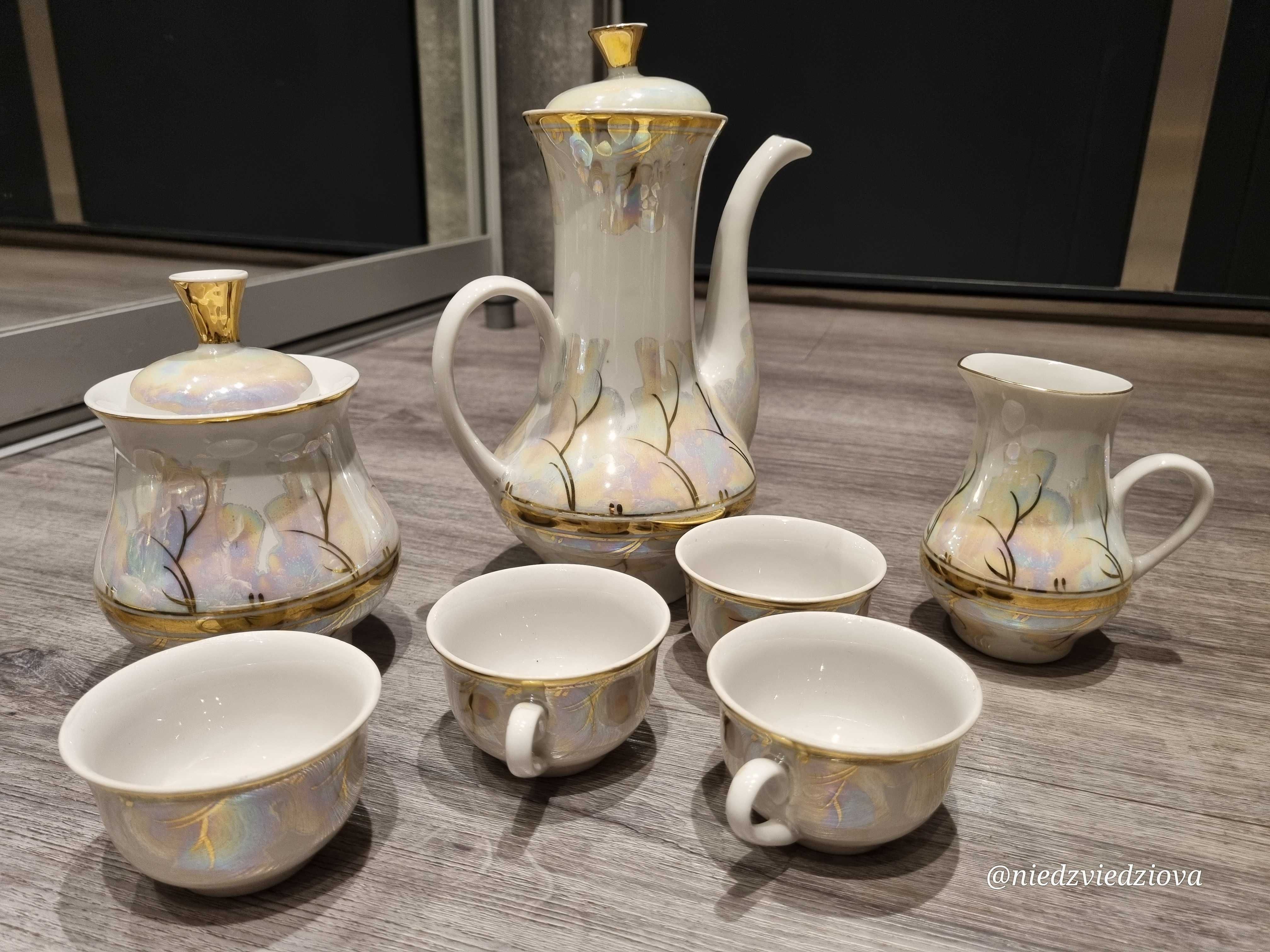 Komplet porcelany