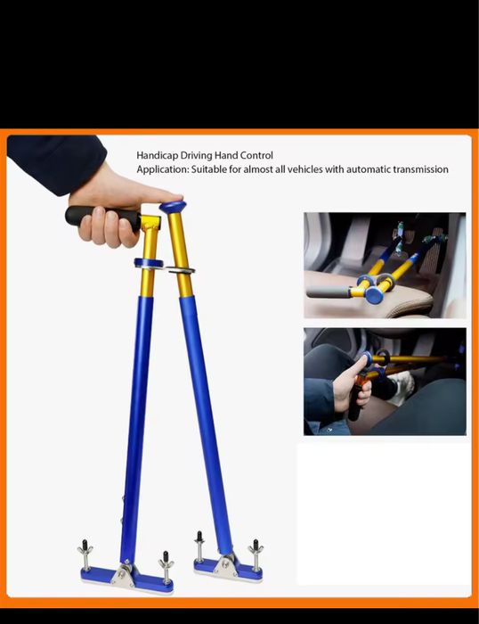 Reczny gaz hamulec dla niepelnosprawnych oprzyrzadowanie