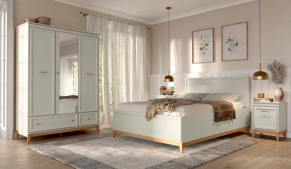 Łóżko Windsor 160x200 kaszmir