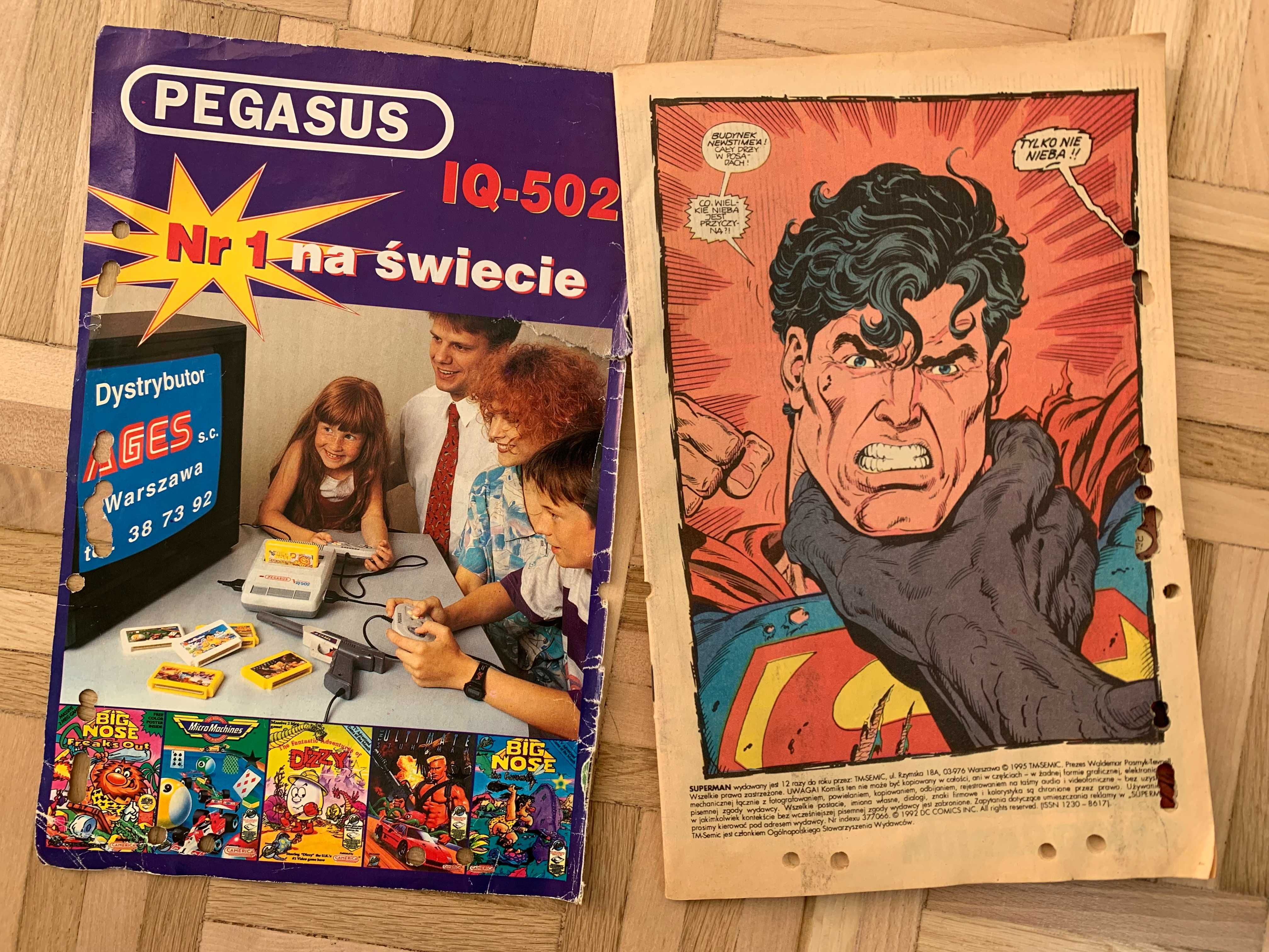 Komiks Superman koniec wojny? nr 3 z 1995 r.