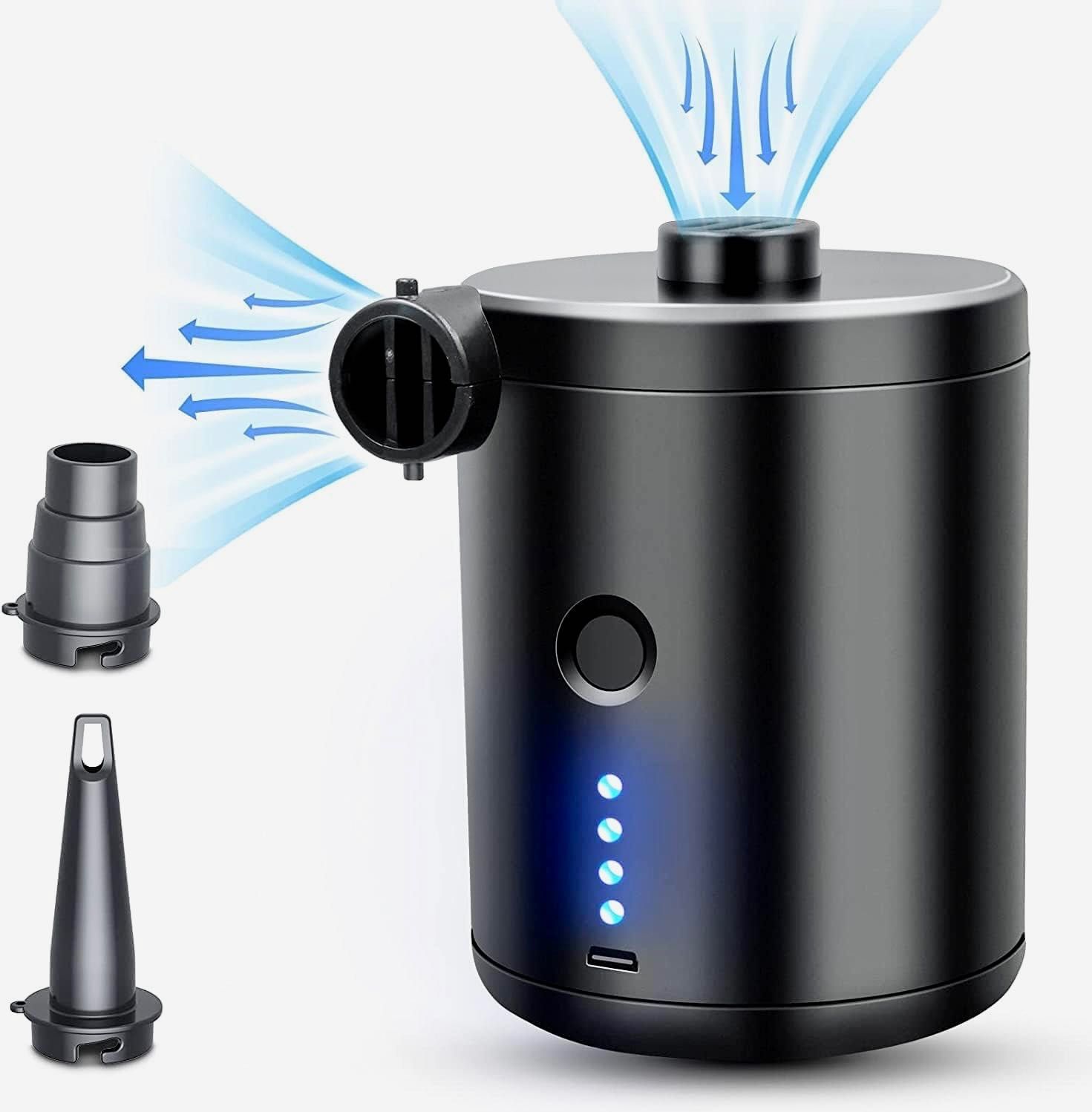 Bezprzewodowa pompka na plaże 4000 mAh, Usb-C,  3T6B Mini, Nowe, Kup!