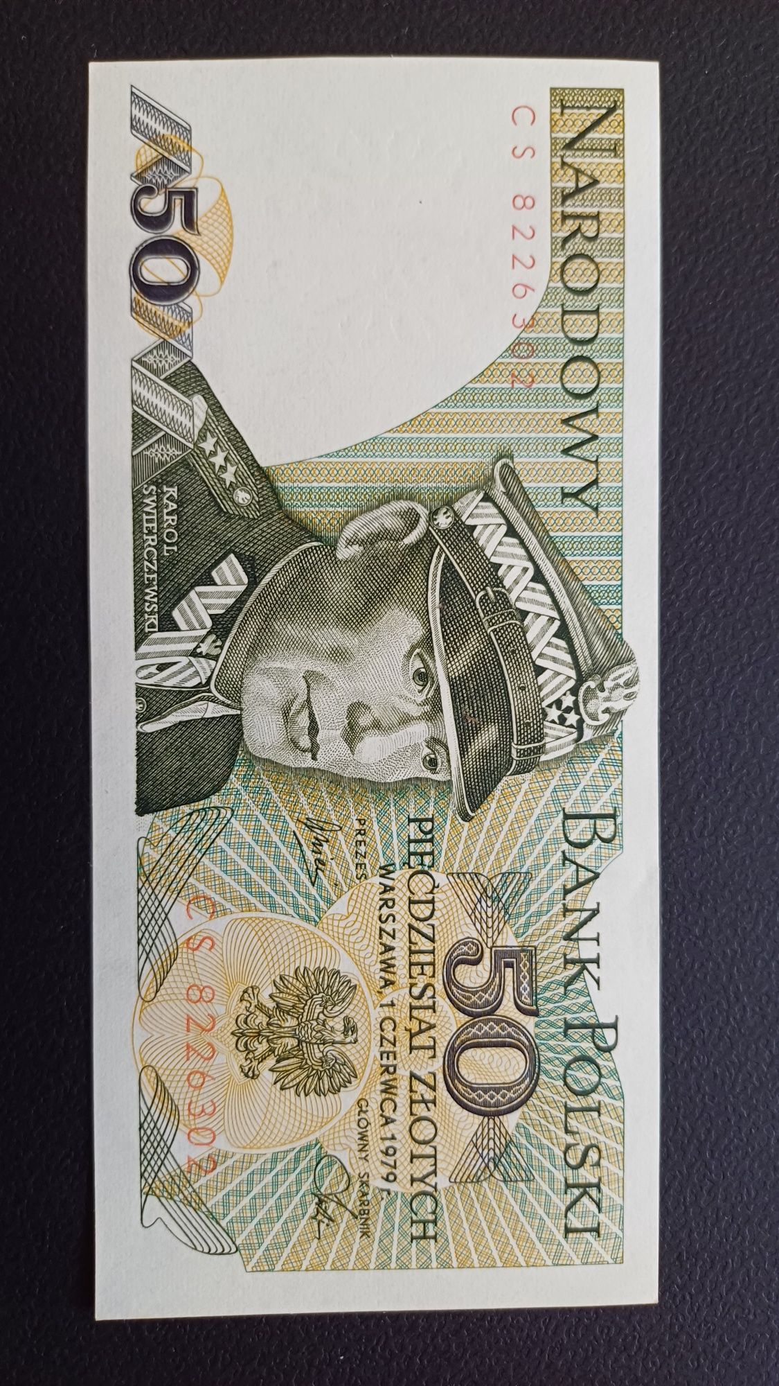 Banknoty 50 zł. z czasów PRL