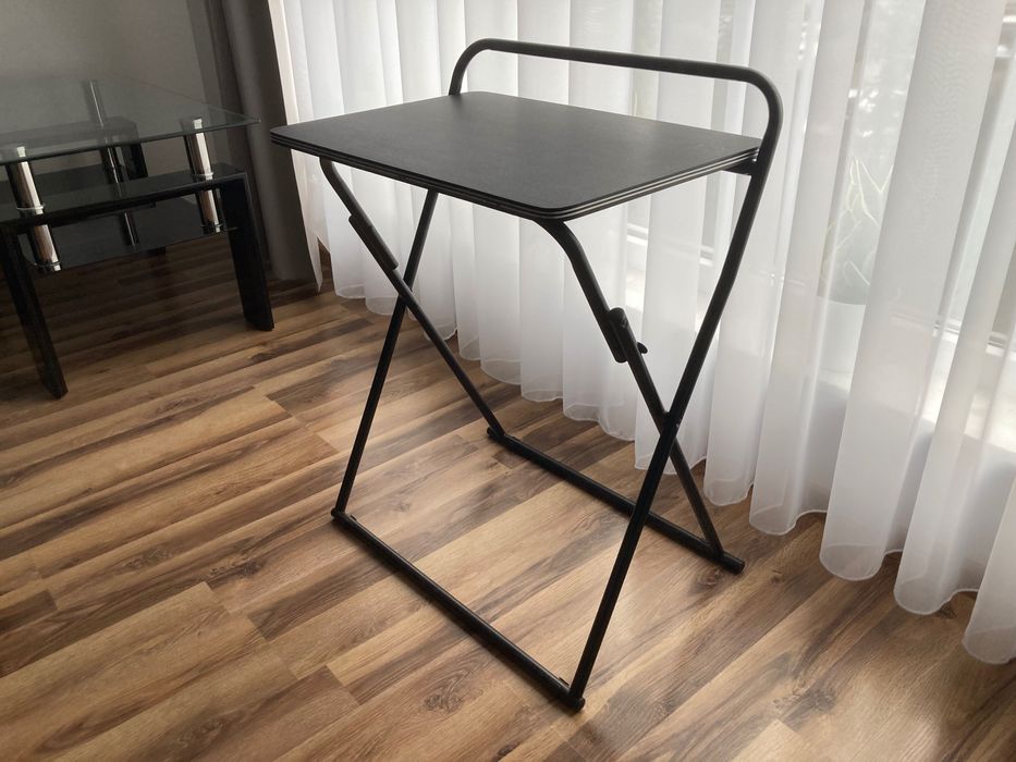 Składane biurko na laptopa do małego pokoju lub na działkę! 60x40x70!