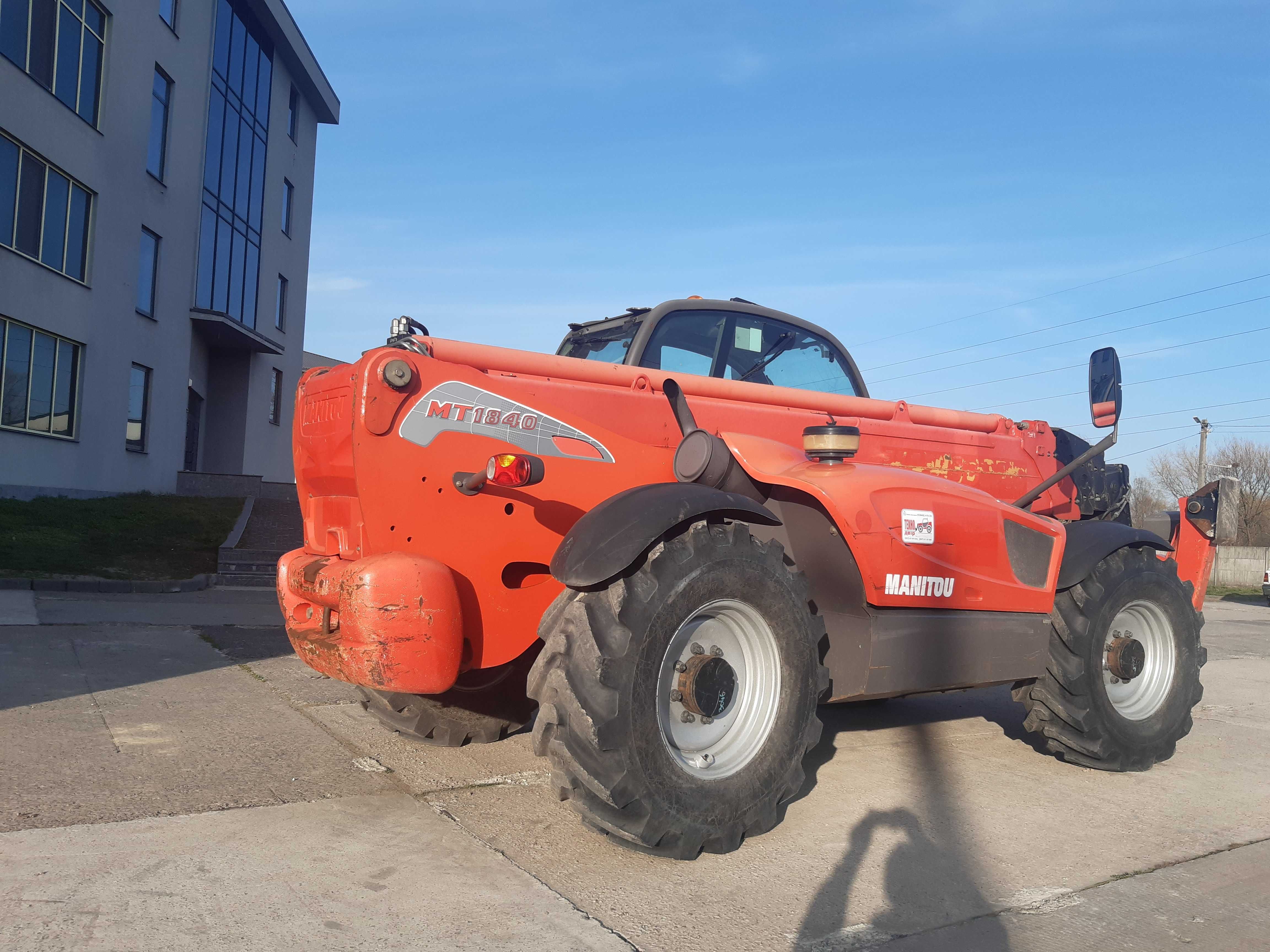 Manitou MT 1840 -  навантажувач Маніту 2012 року