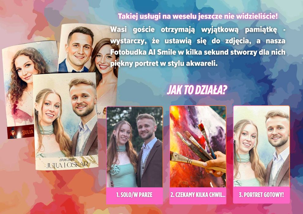 Fotobudka AI Smile - Nowość na Twoją imprezę!