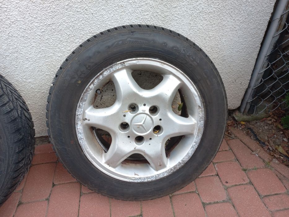 Felgi aluminiowe mercedes 15" 5x112 66.6 mm piasta *transport