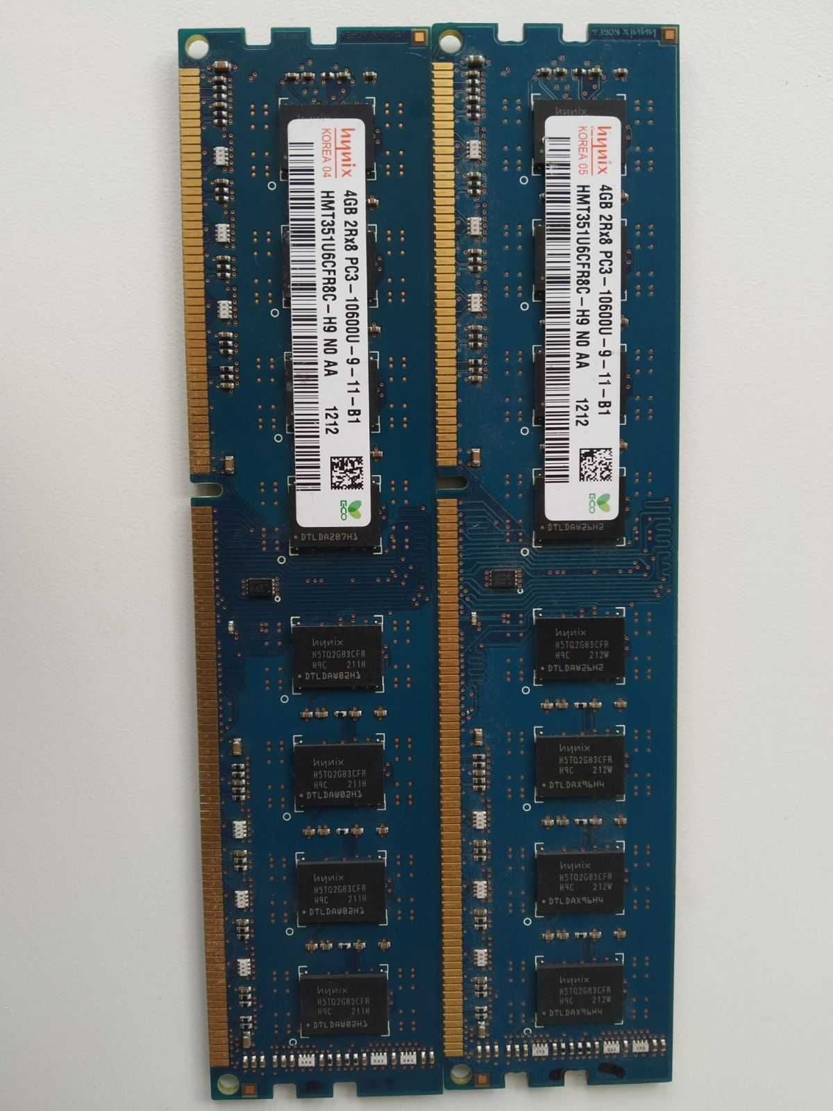 Оперативная память Kit пара DDR3-1333 8Гб 2штх4Гб PC3-10600 DimmSoDimm